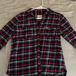 Hollister Plaid flannel